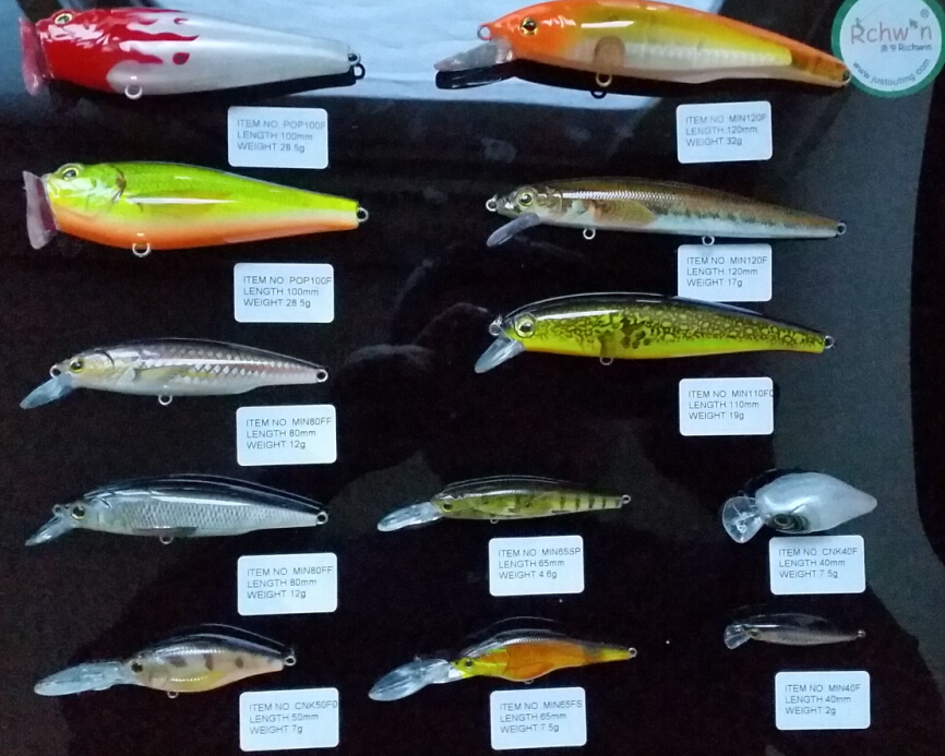 hard plastic lures