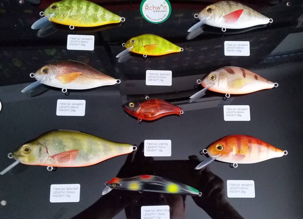 hard plastic lures