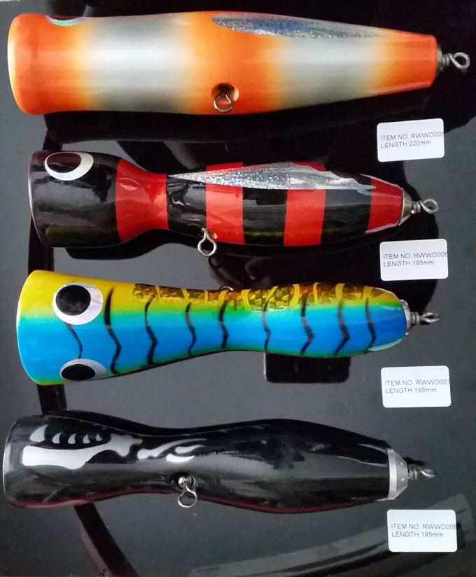 wood hard lures